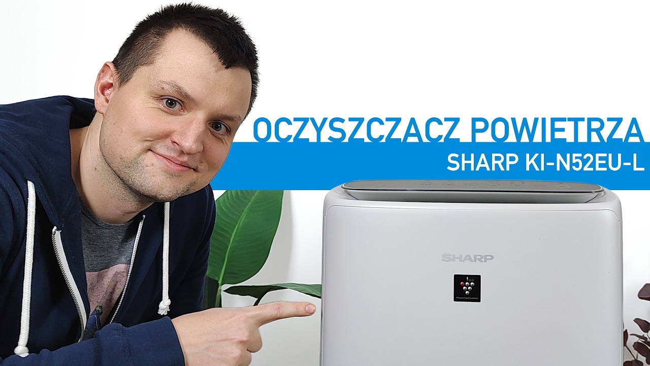 Sharp KI-N52EU-L | Oczyszczacz powietrza 3 w1 | Recenzja, test i moje wrażenia 😏