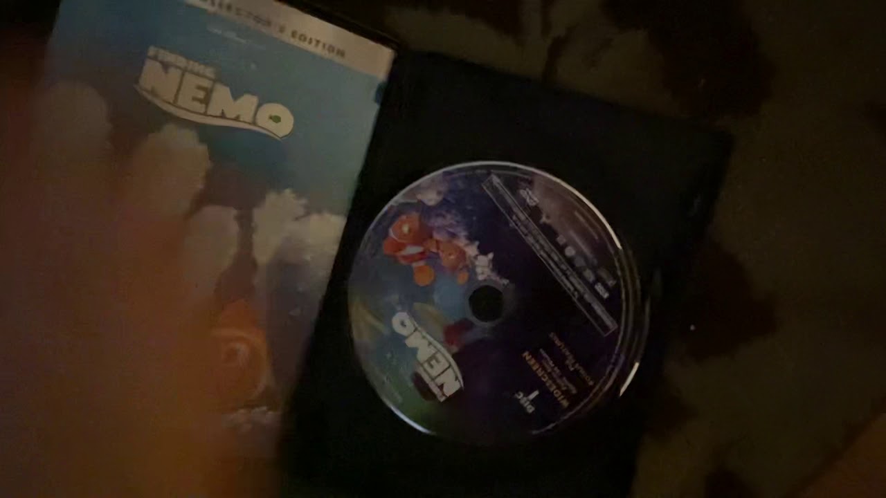 start of finding nemo 2003 dvd (disc 1)