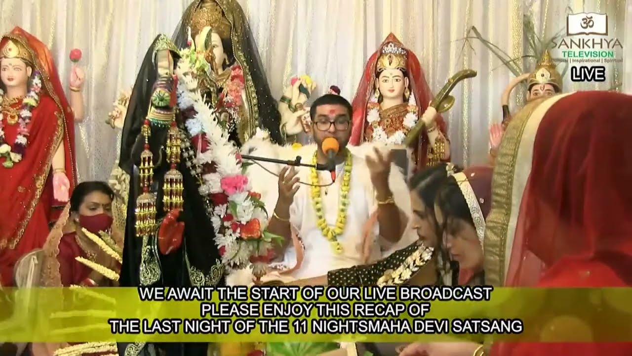 The Ganesh Utsav Foundation's Hanuman Jayanti Celebrations officiating Pt Sunil Seetahal Maharaj
