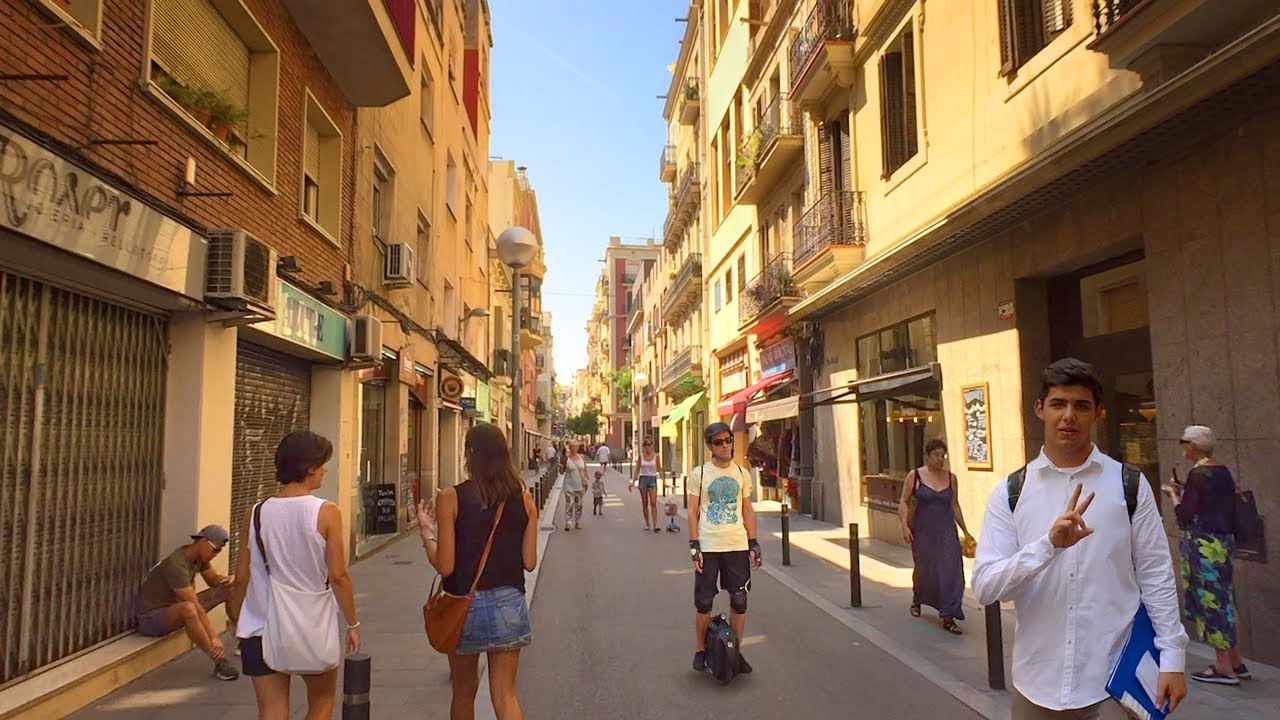 Barcelona, Spain - Gràcia District Walk Tour
