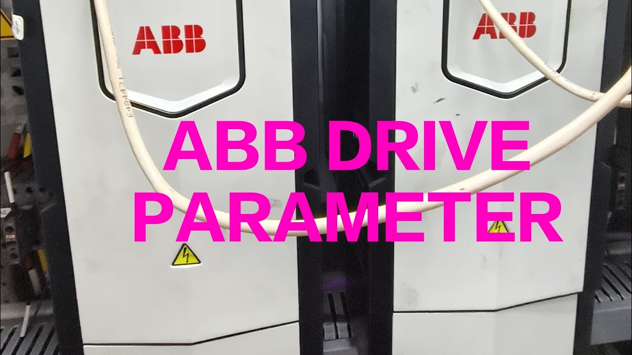 ABB ACS DRIVE PARAMETER SETTING# ACS880 # DRIVR OVERVIEW.