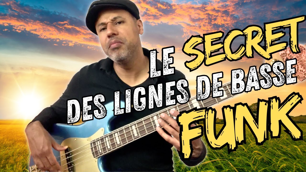 Les SECRETS des lignes de basse FUNK - Gérald Mystille - Bassiste Magazine #115