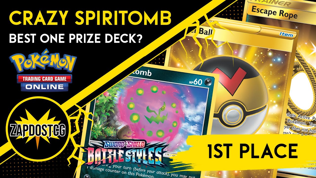 1ST PLACE Spiritomb Deck from Limitless Weekly! Battle Styles Decklist (Pokemon TCG)