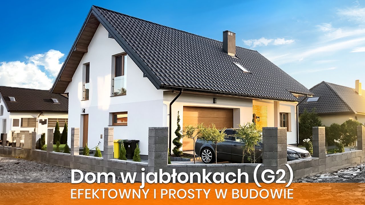 Dom w jabłonkach (G2) - FILM &ndash; Wizyta w efektownym i prostym w budowie domu - ARCHON+ Projekty Dom&oacute;w
