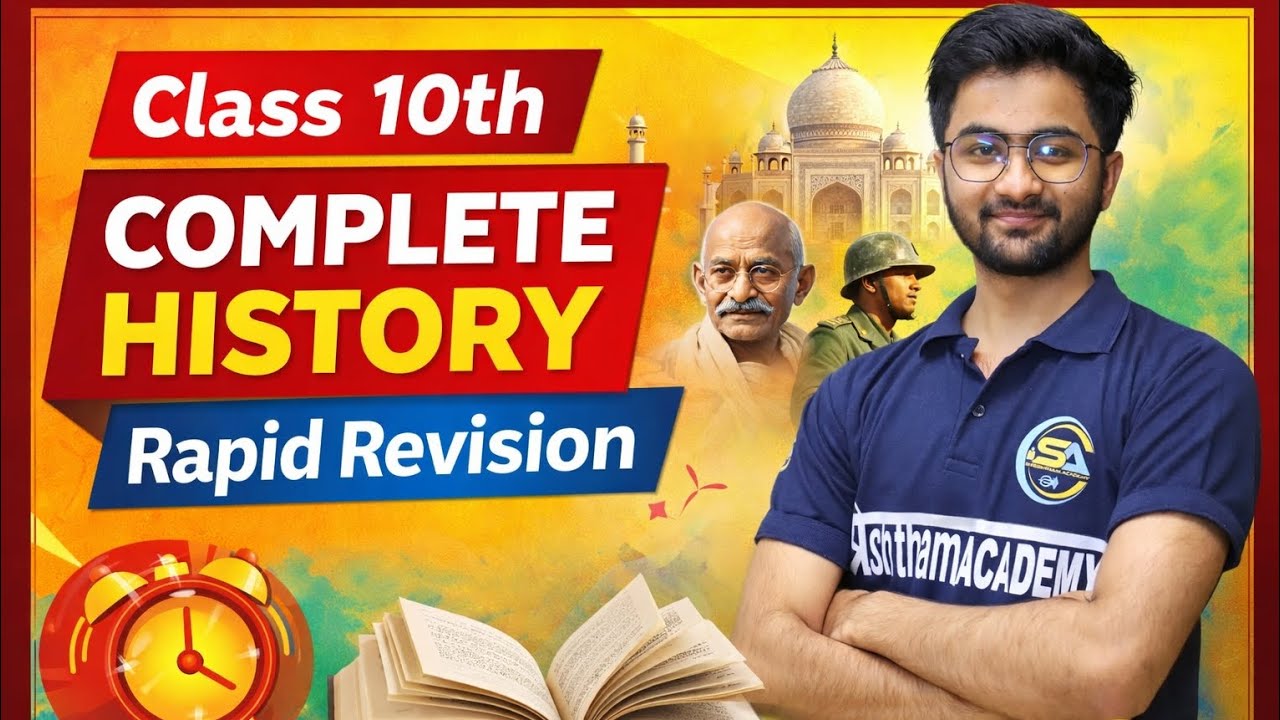 Last Minute Revision🔥: Class 10 Social Science Board Exam 2026 | Abhishek Mishra ##cbse #boardexam 