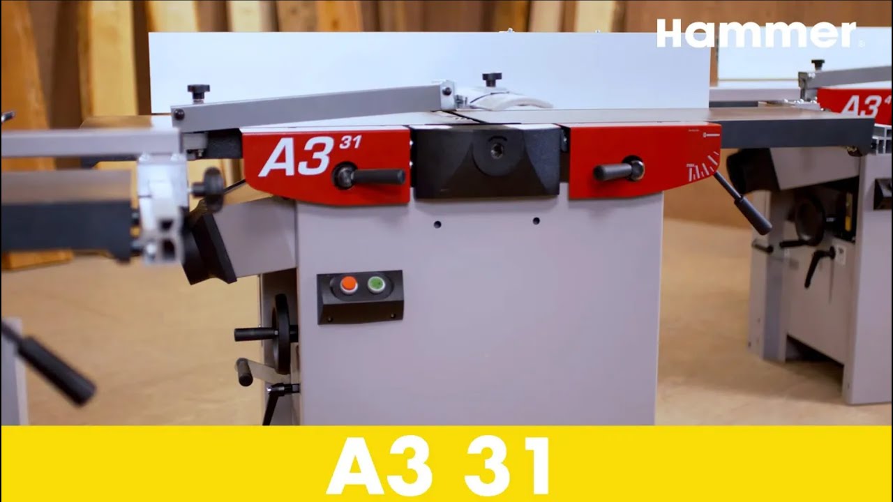 Hammer® A3 - Setup demonstration of the Jointer-Planer | Felder Group (Part 1)