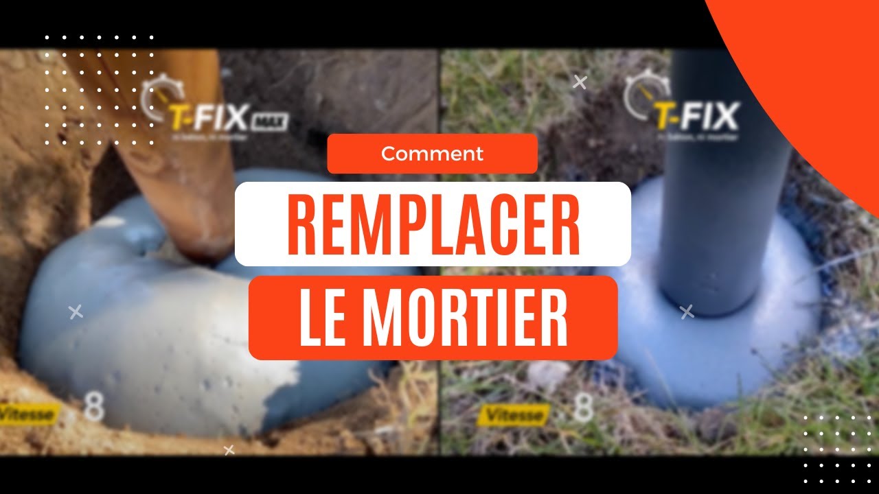 Comment remplacer le mortier par une mousse polyur&eacute;thane expansive avec T-FIX et T-FIX MAX