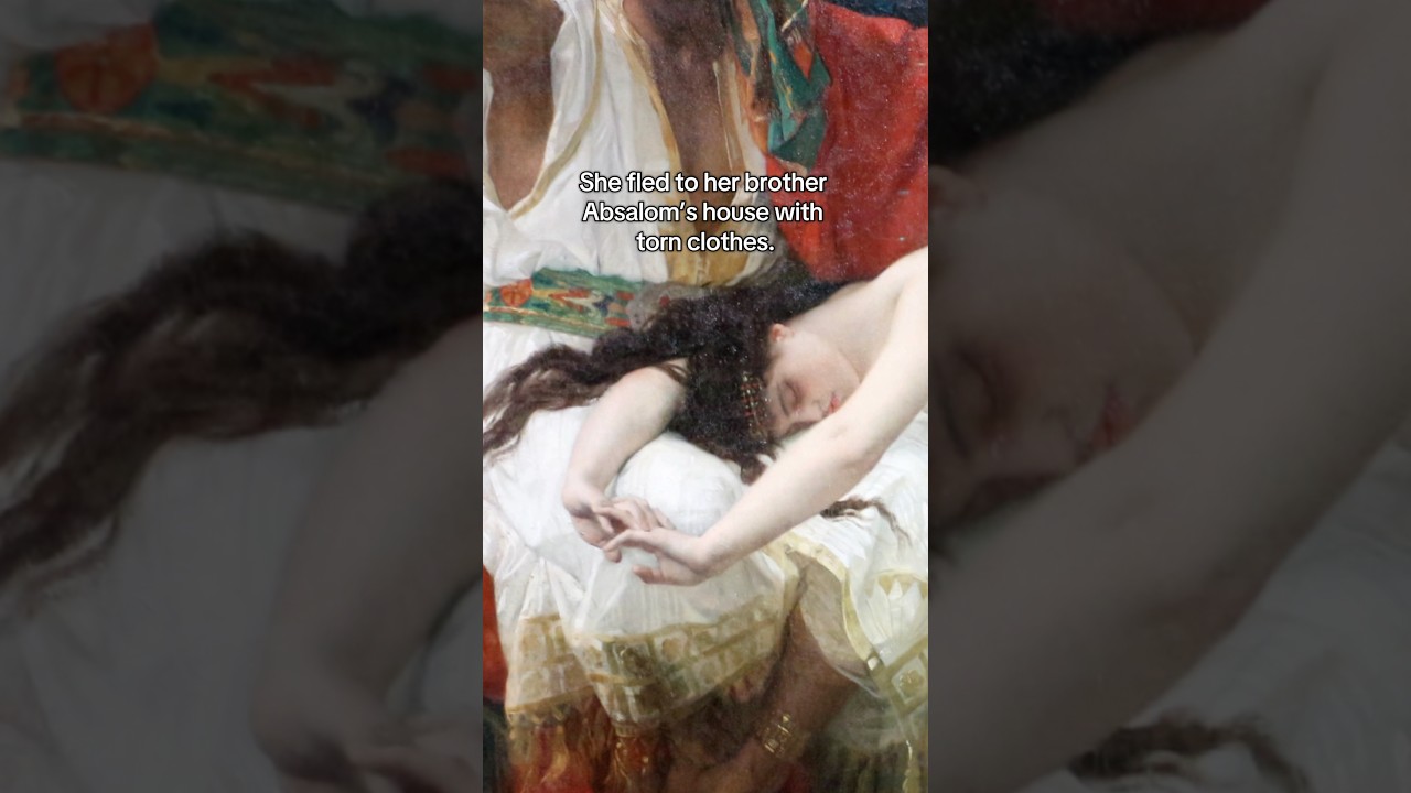 The story of Tamar and Absalom #history #art #painting