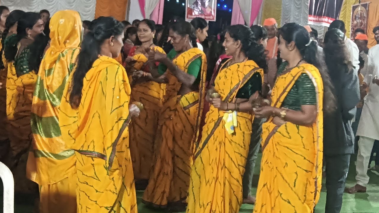 🔴 श्रीमद् भागवत कथा विरली खुर्द येथील हरिपाठ, शारदा महीला मंडळ राजनी 