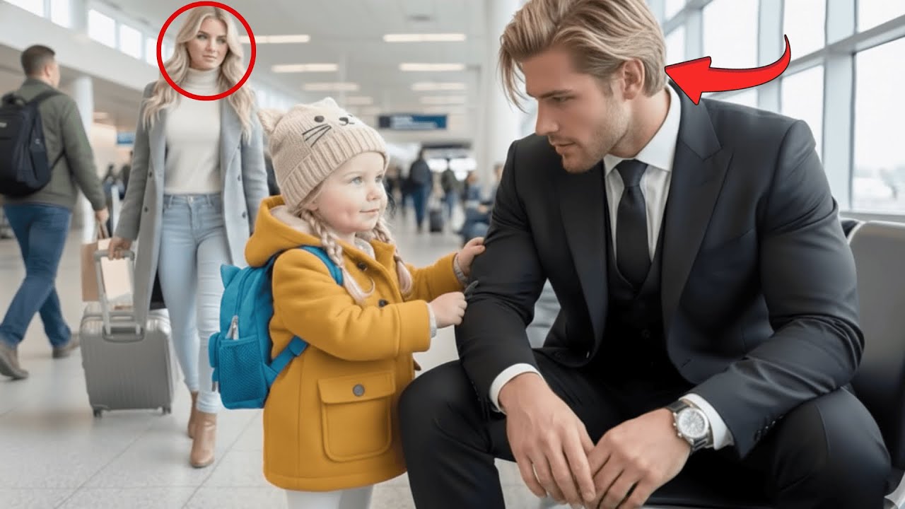 ”Är du också vilse, herrn?” frågade flickan den ensamme vd:n — hans svar chockade