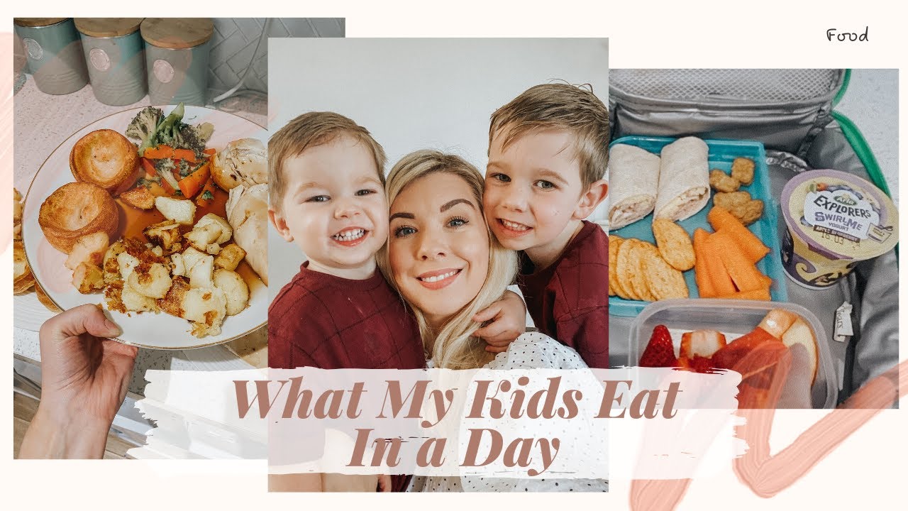 WHAT MY KIDS EAT IN A DAY AT HOME | KATE MURNANE AD