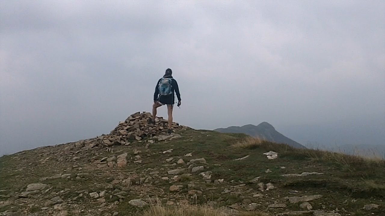Grisedale Pike, Hopegill Head, Crag Hill, Sail, Scar Crags, Causey Pike, Outerside and Barrow