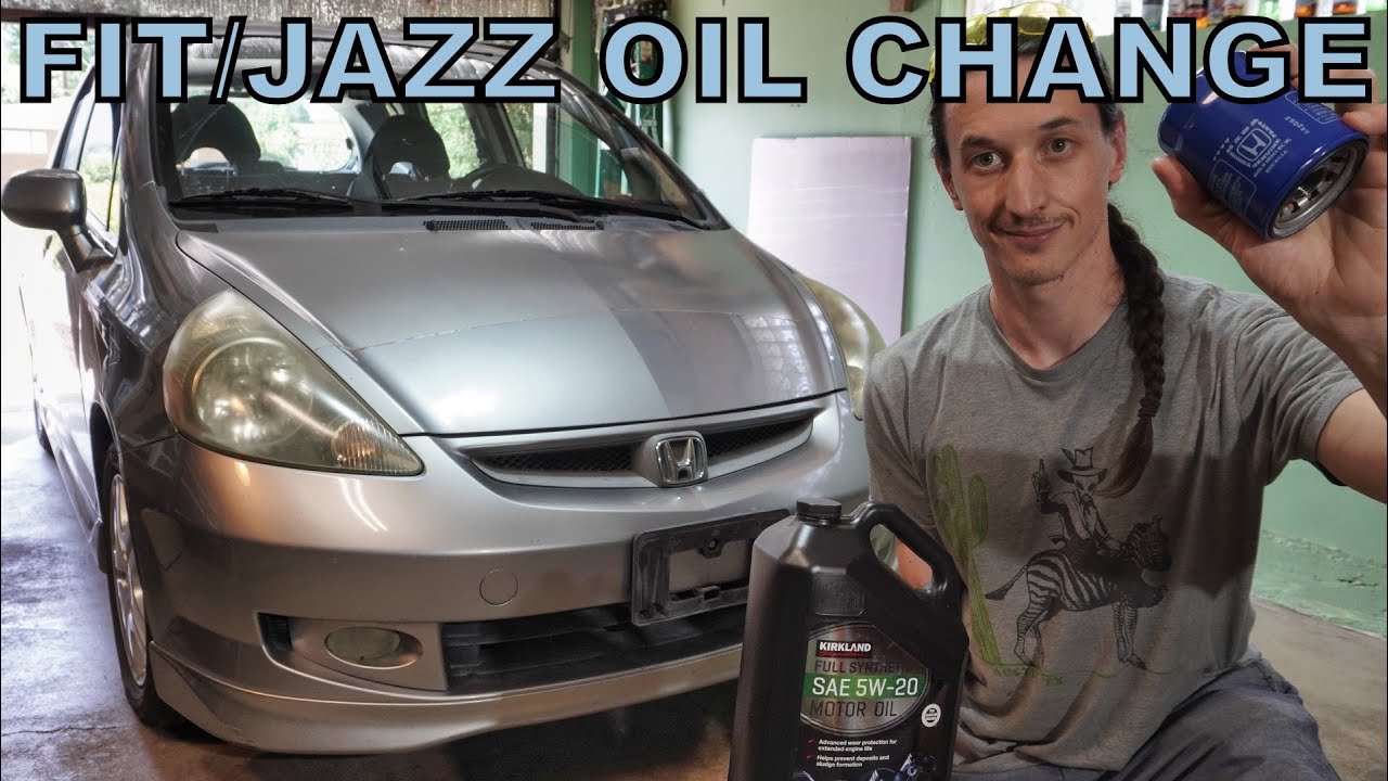 Honda Fit Oil Change - Any Year (Honda Jazz)