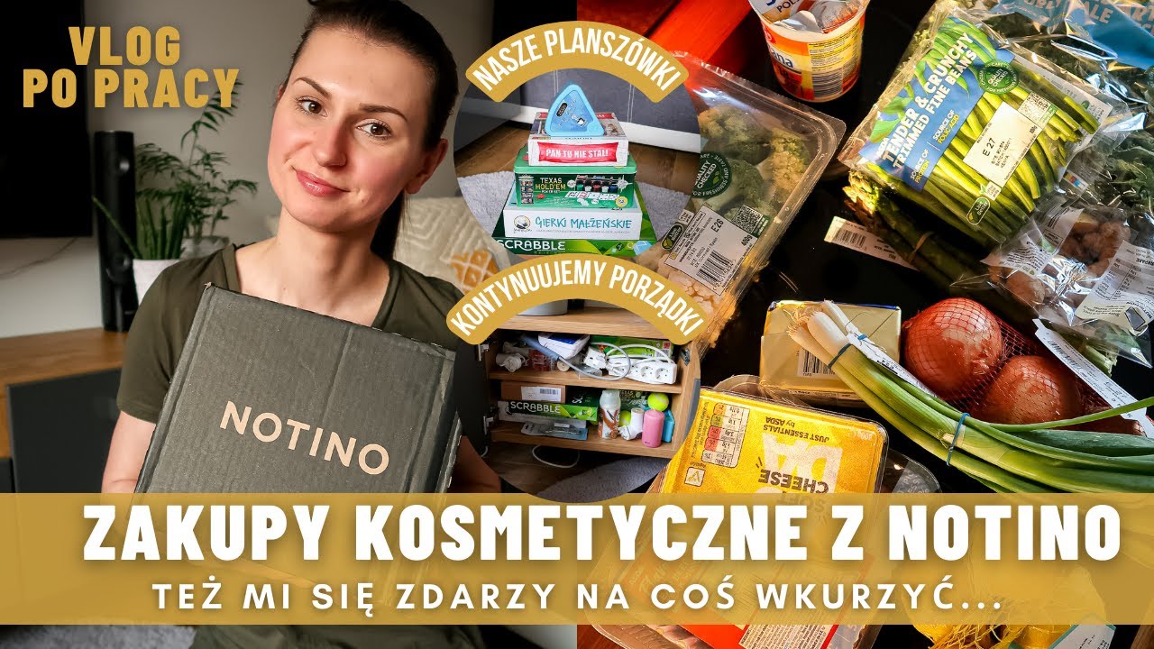HAUL KOSMETYCZNY Z NOTINO 💄 NOWA STRATEGIA ZAKUPOWA 🛍️ CIĄG DALSZY PORZĄDK&Oacute;W I NASZE PLANSZ&Oacute;WKI♟️