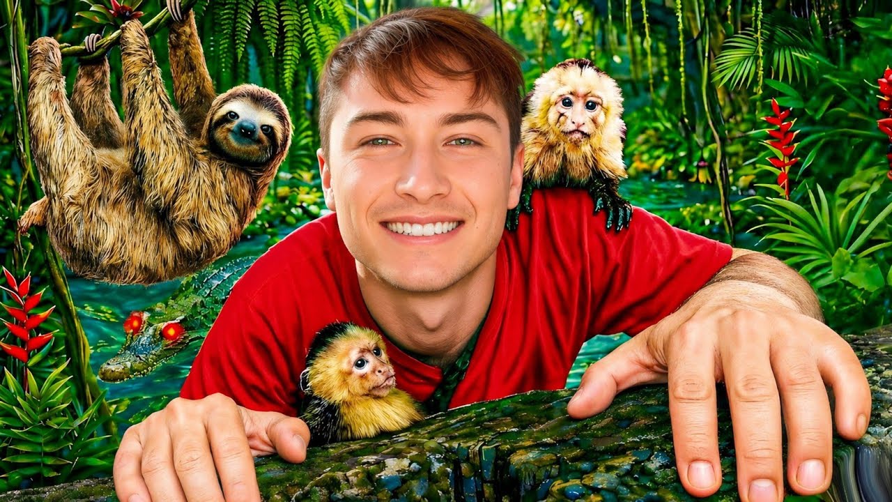 ​To jedyna taka MAŁPIA DŻUNGLA na świecie! 🐒🐊 | 🇵🇦 Panama