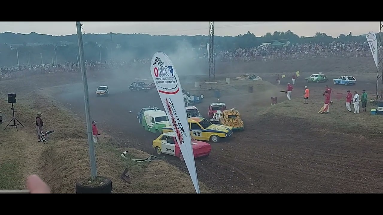Stock car les Abrets 2024 manches anciennes
