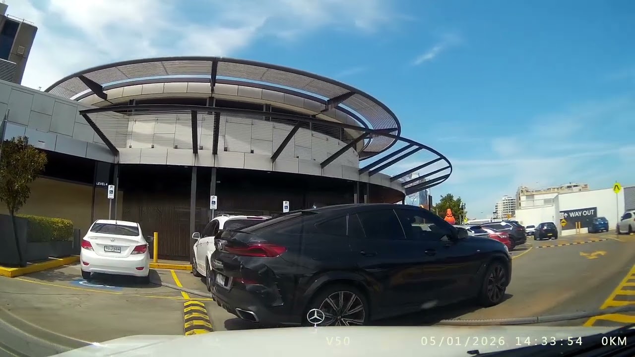 Westpoint Blacktown car park drive around