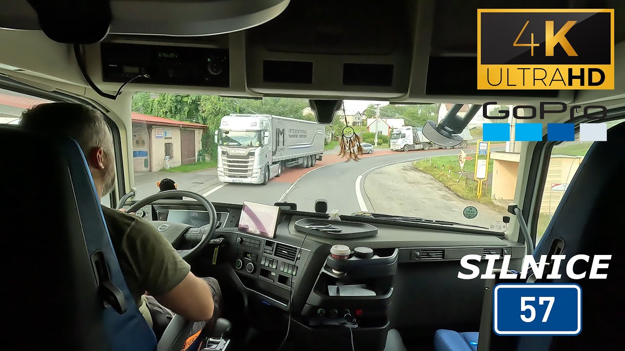 Jízda kamionem krajem razovitym přes Vrchy do Opavy FOV Truck