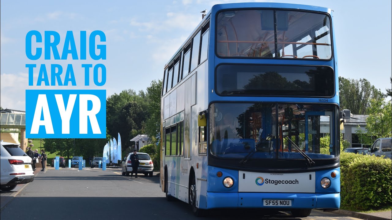 Stagecoach full route 97 Craig Tara Holiday Park To Ayr