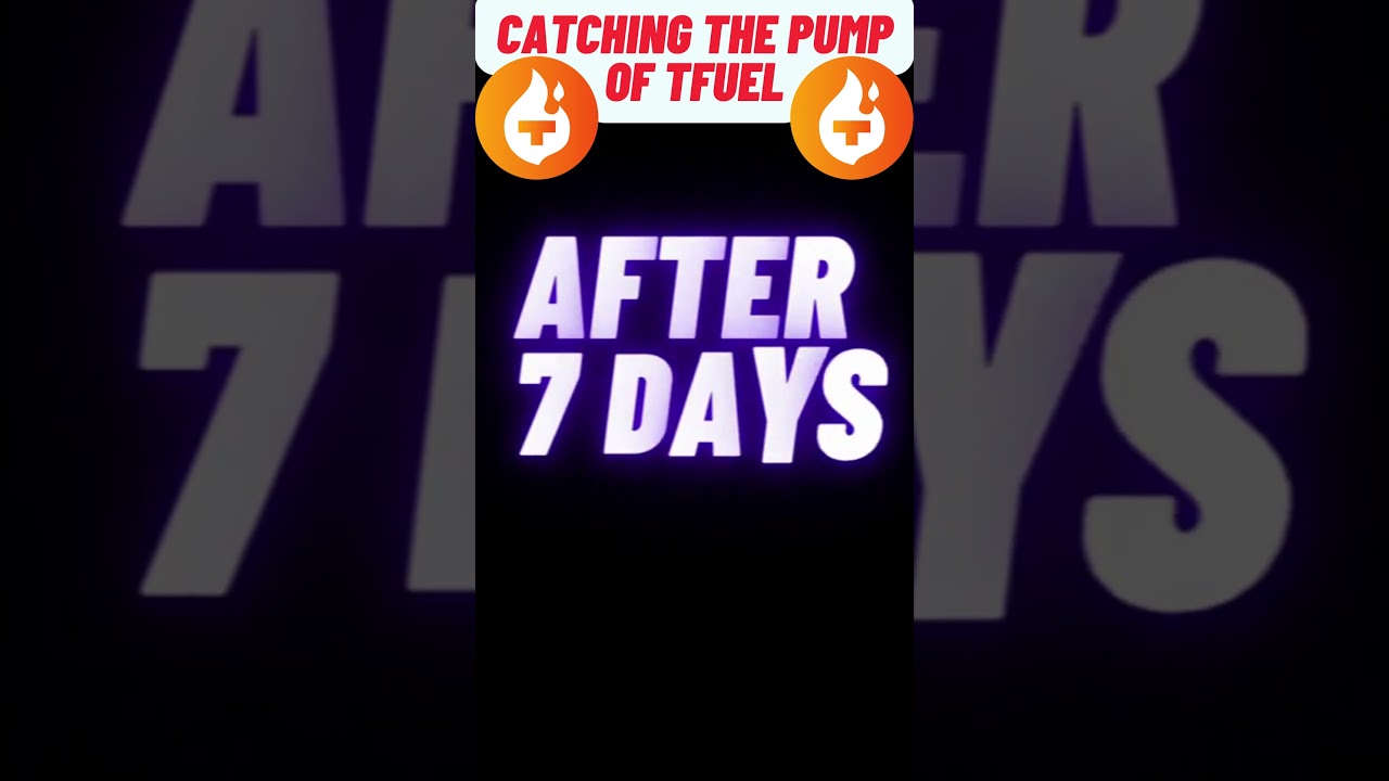 Catching The Pump Of Theta FuelTfuel