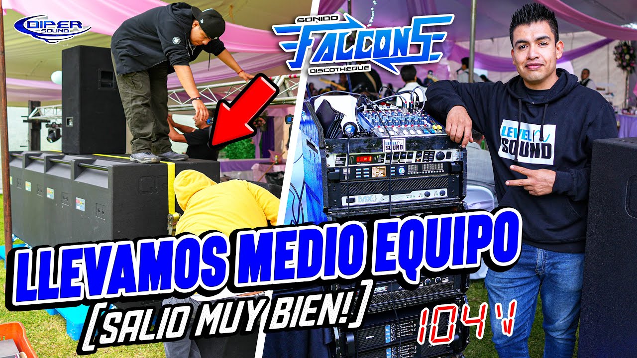 TOCAMOS CON LUZ MUY BAJA PARA NUESTRO SONIDO PERO EL AMPLI PARA BAJOS NO SE RAJO!