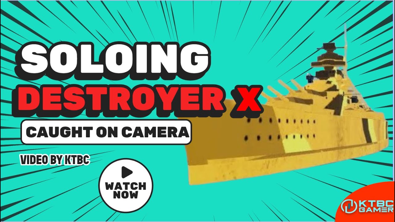 SOLOING BOSS 6 DESTROYER X BOSS In Military Tycoon!!!!!!!!!