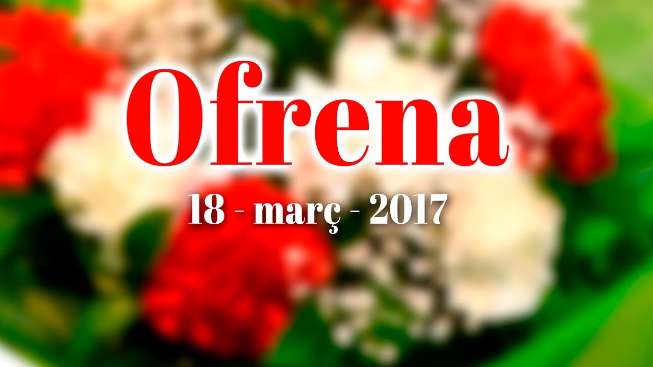 Falles 2017 - Ofrena