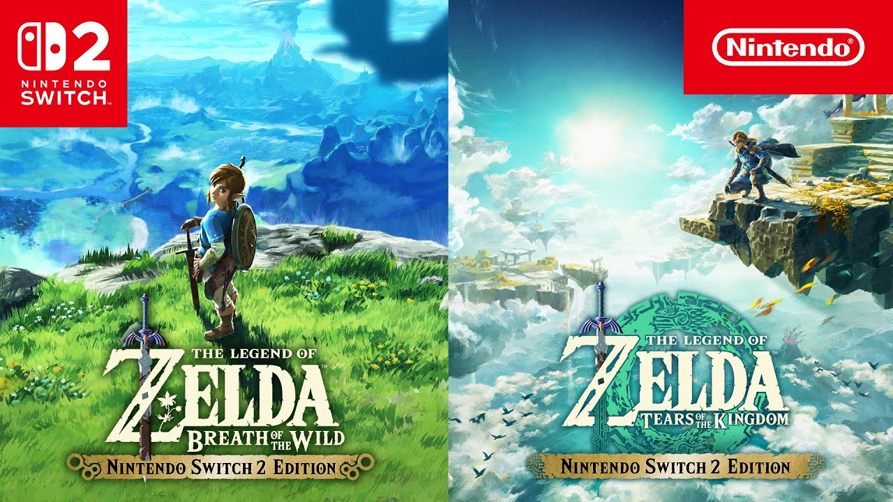 Deux aventures The Legend of Zelda sublim&eacute;es sur Nintendo Switch&nbsp;2&nbsp;!