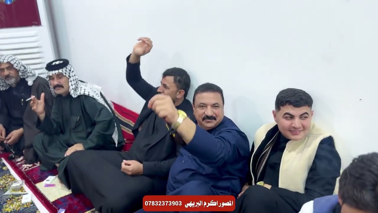 مولد صاحب العصر والزمان ع بحضور نخبه من الشعراء محسن جادر حنون جبر انور سالم عبدعلي جبر 