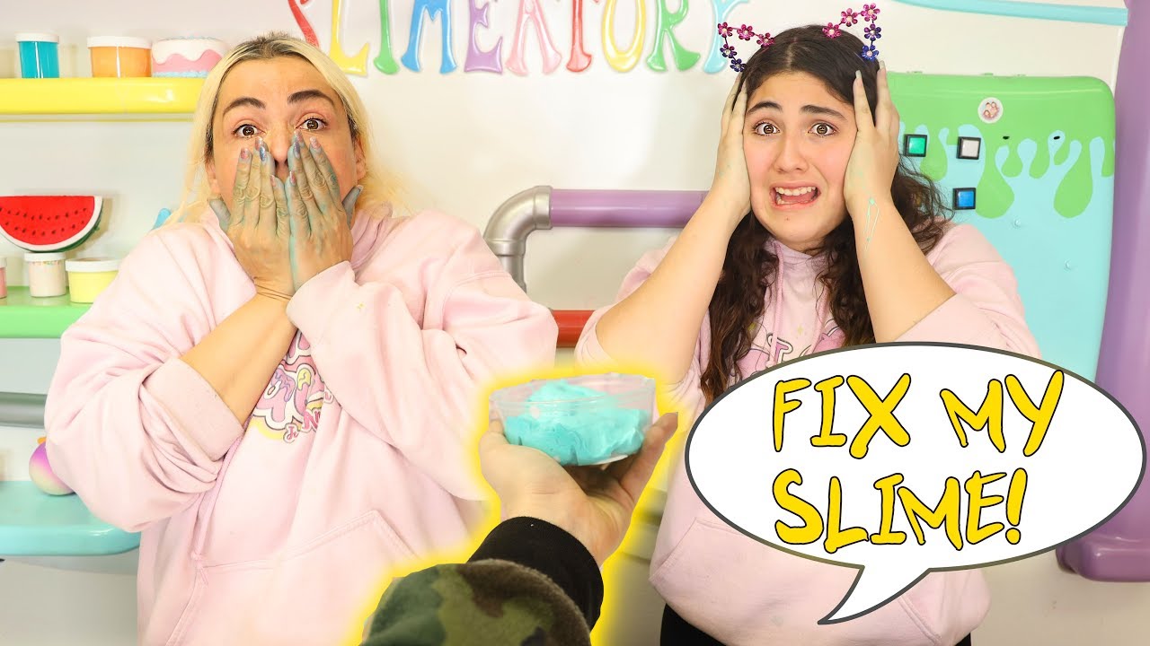 FIX THIS FANS SLIME CHALLENGE! Slimeatory 