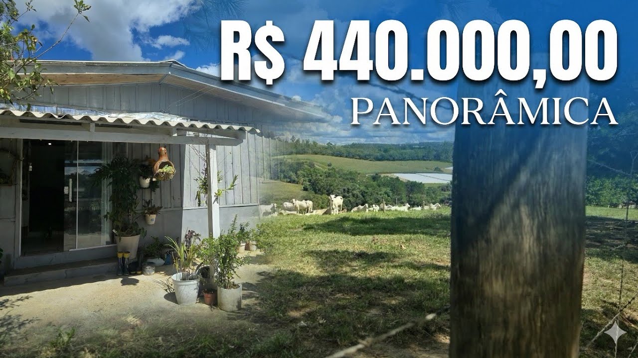 CHÁCARA PANORÂMICA DO MÁRCIO COM CASA FRUTAS CAFÉ E ÁGUA R$ 440 MIL