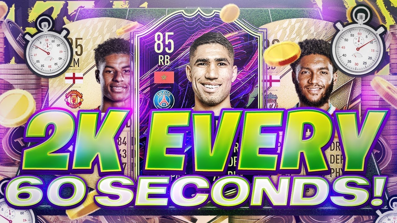 OMG! 2K EVERY 60 SECONDS FIFA 22 BEST TRADING METHOD (FIFA 22 SNIPING FILTERS & FLIPPING)