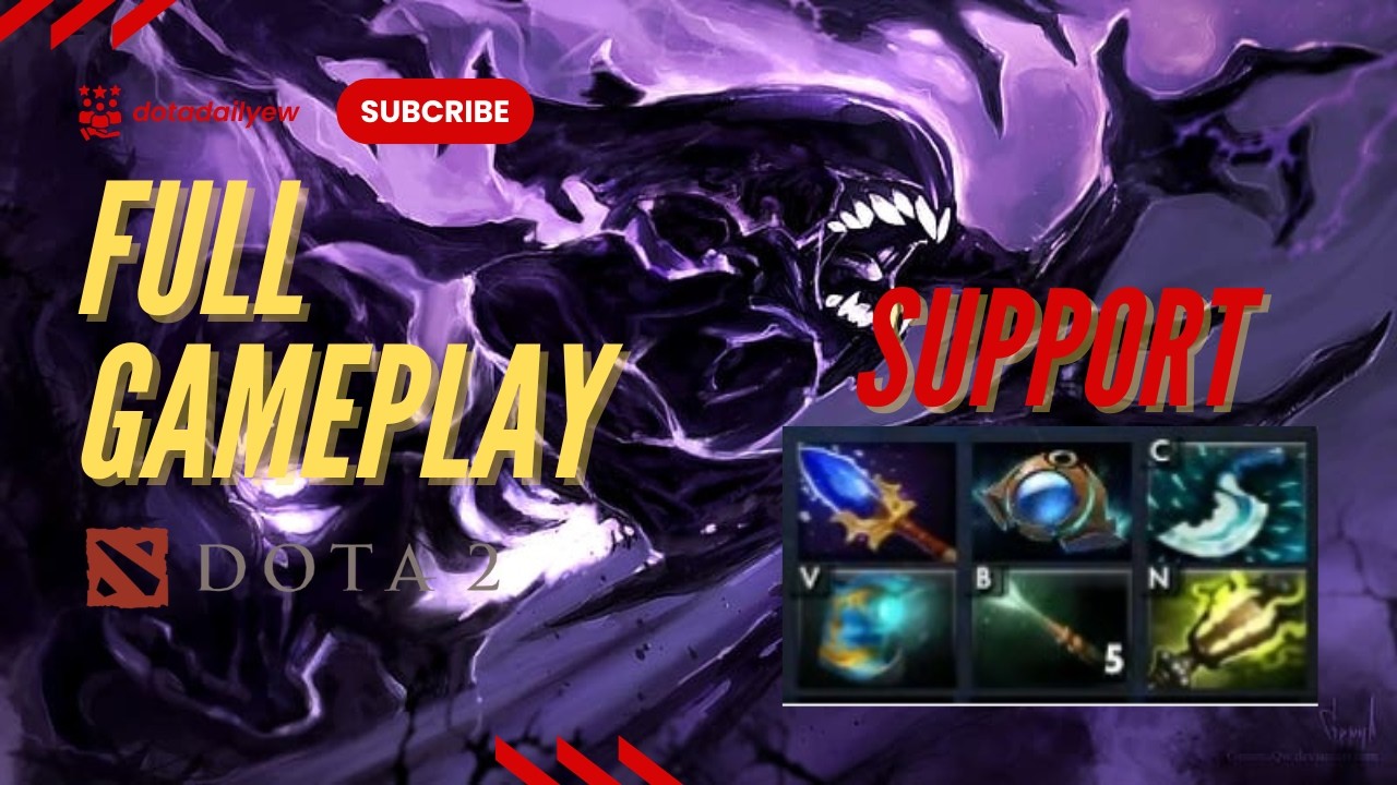 FULL GAME BANE SUPPORT DOTA 2 patch 7.40c