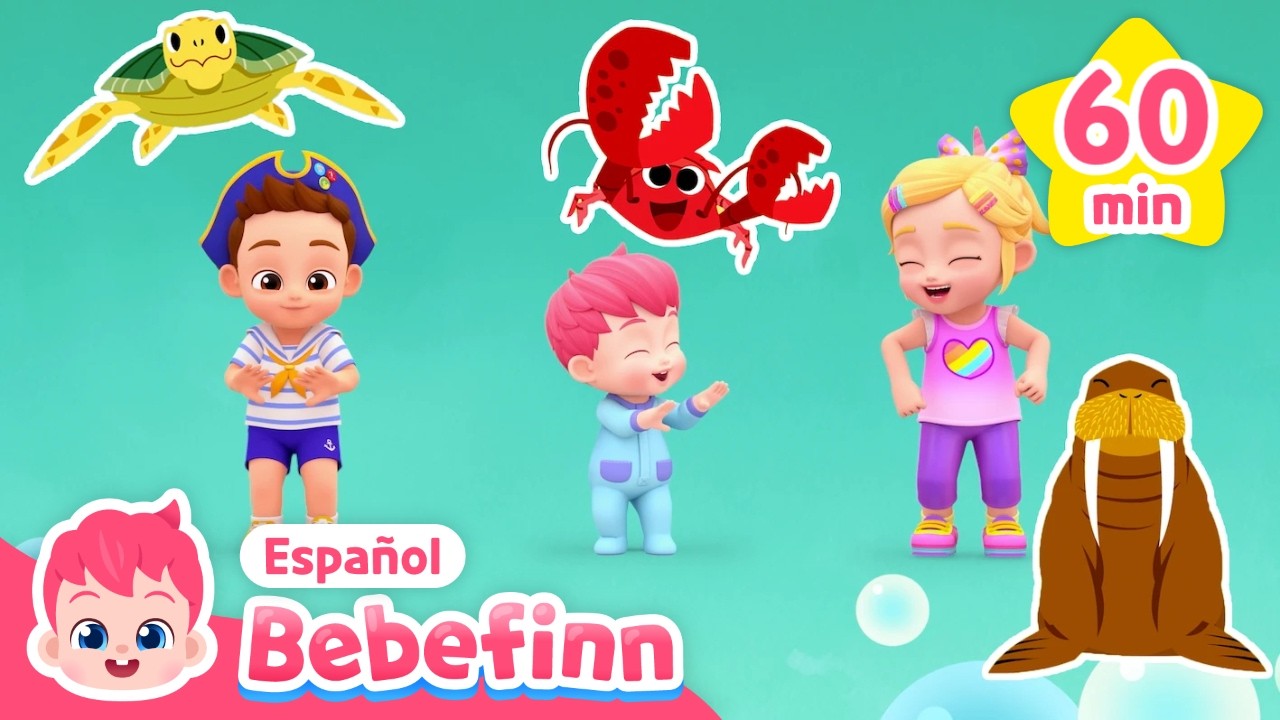 🦭¿Dónde están los animaeles del mar? | Aprende los Animales | Bebefinn en español