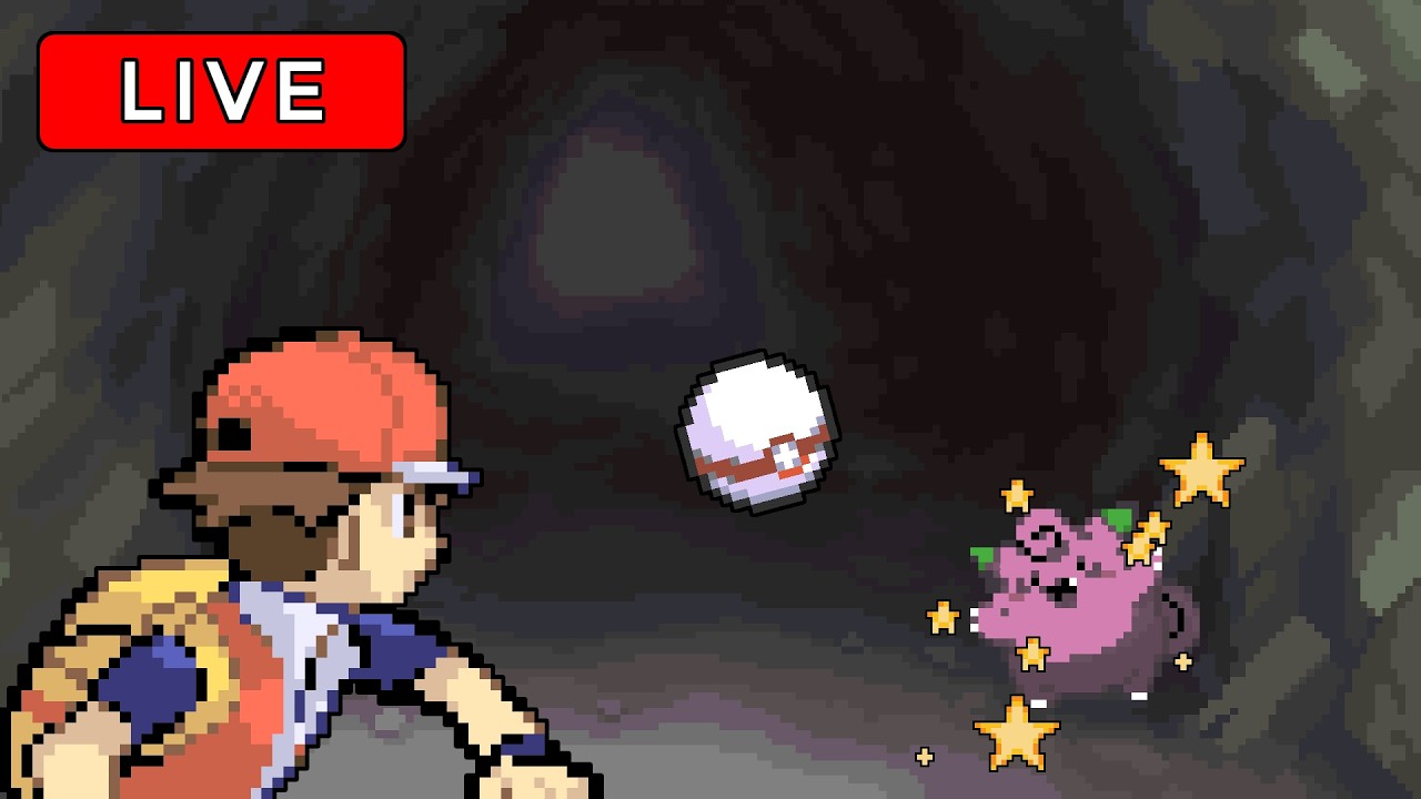 Shiny Hunting the RAREST Pokemon in Mt Moon STILL