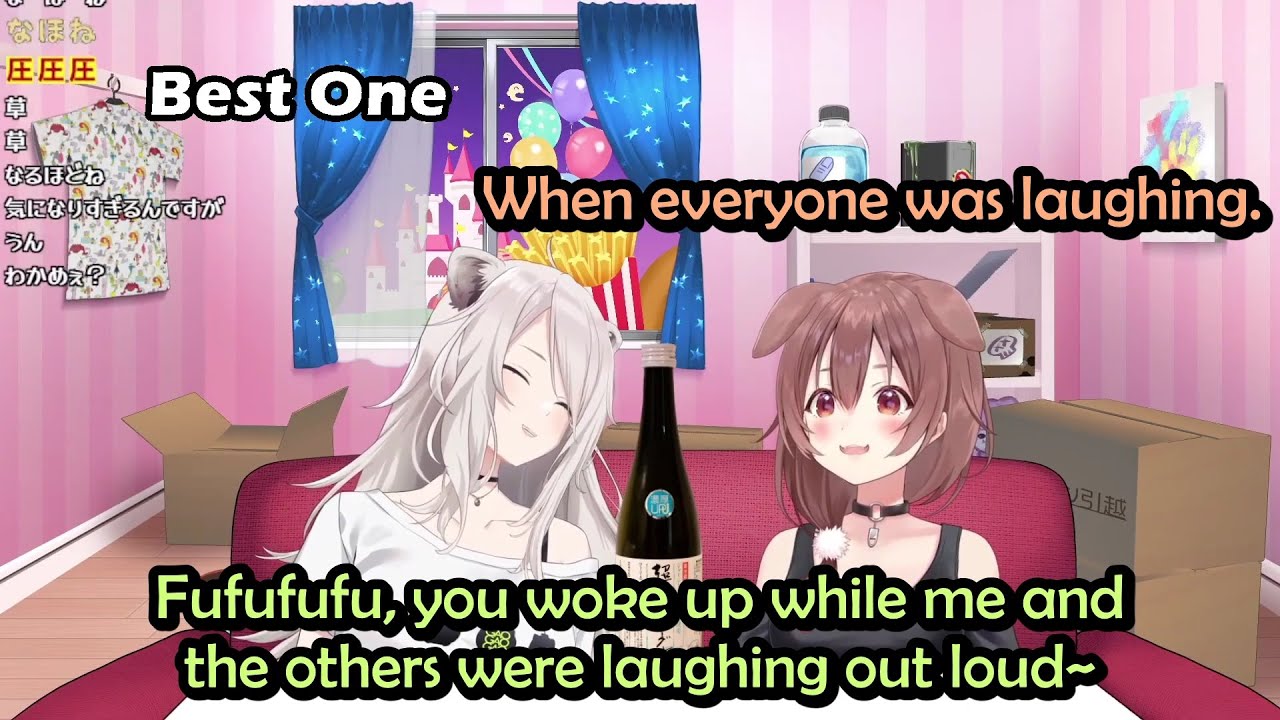 Korone & Botan Die Laughing When Recalling a Funny Story on Their Holiday Trip with Lui & Watame