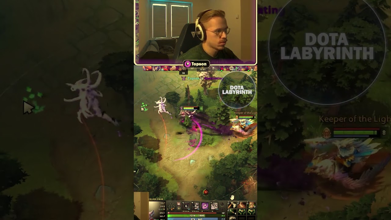 This Strange Build & Save from Topson on Void changes everything in Dota 2 #dota2 #gaming #outplay