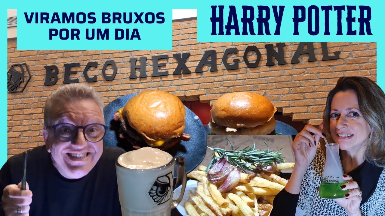 BECO HEXAGONAL | HARRY POTTER | MOSTRAMOS TUDO!