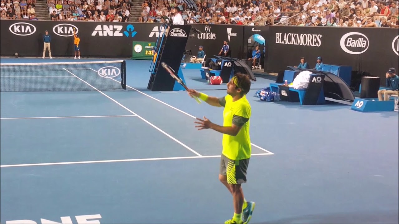 Andrey Rublev vs Marcos Baghdatis - court level