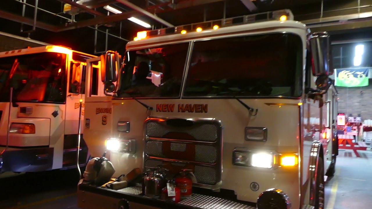 NHFD Engine 9 goes on an EMS run
