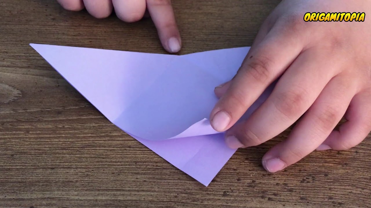 Origamitopia | Booklover Origami - Bookmark