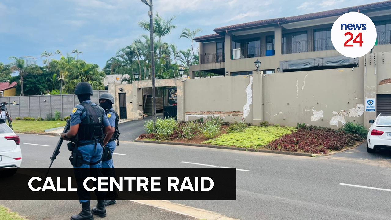 WATCH | Police raid shuts down alleged illegal call centre in Umhlanga linked to banking scam