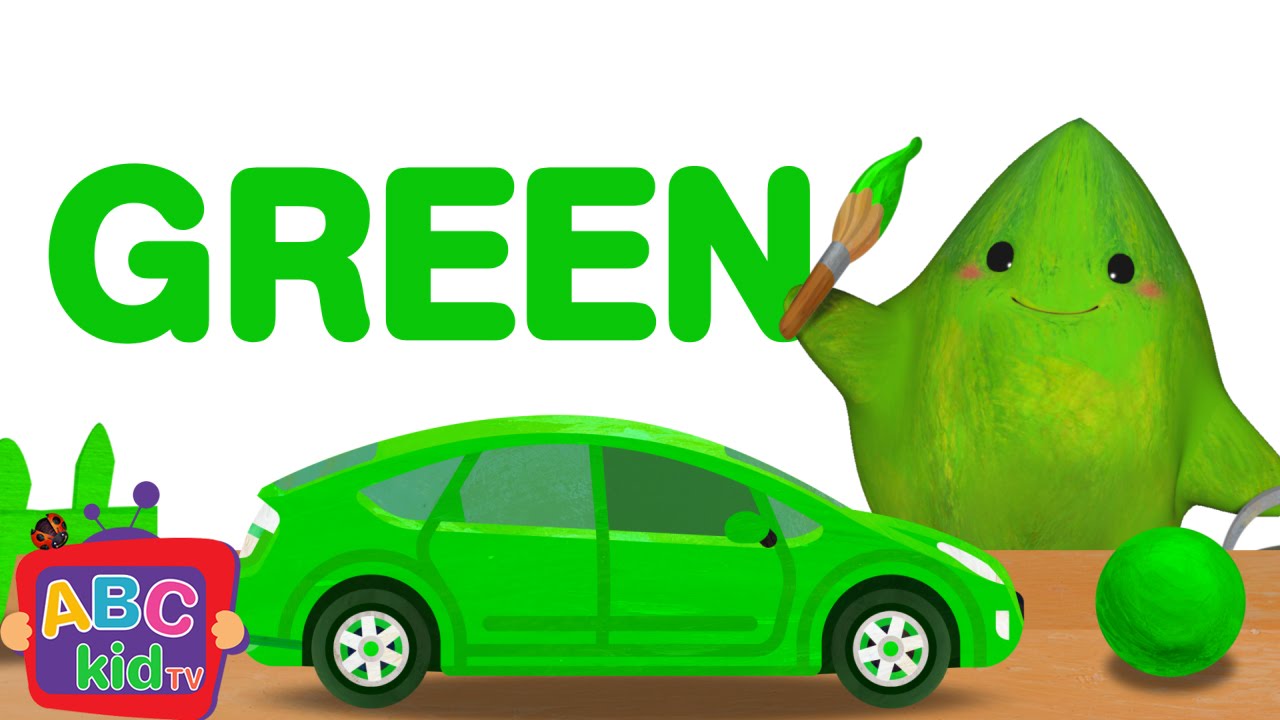 Color Song - Green | CoCoMelon Nursery Rhymes & Kids Songs