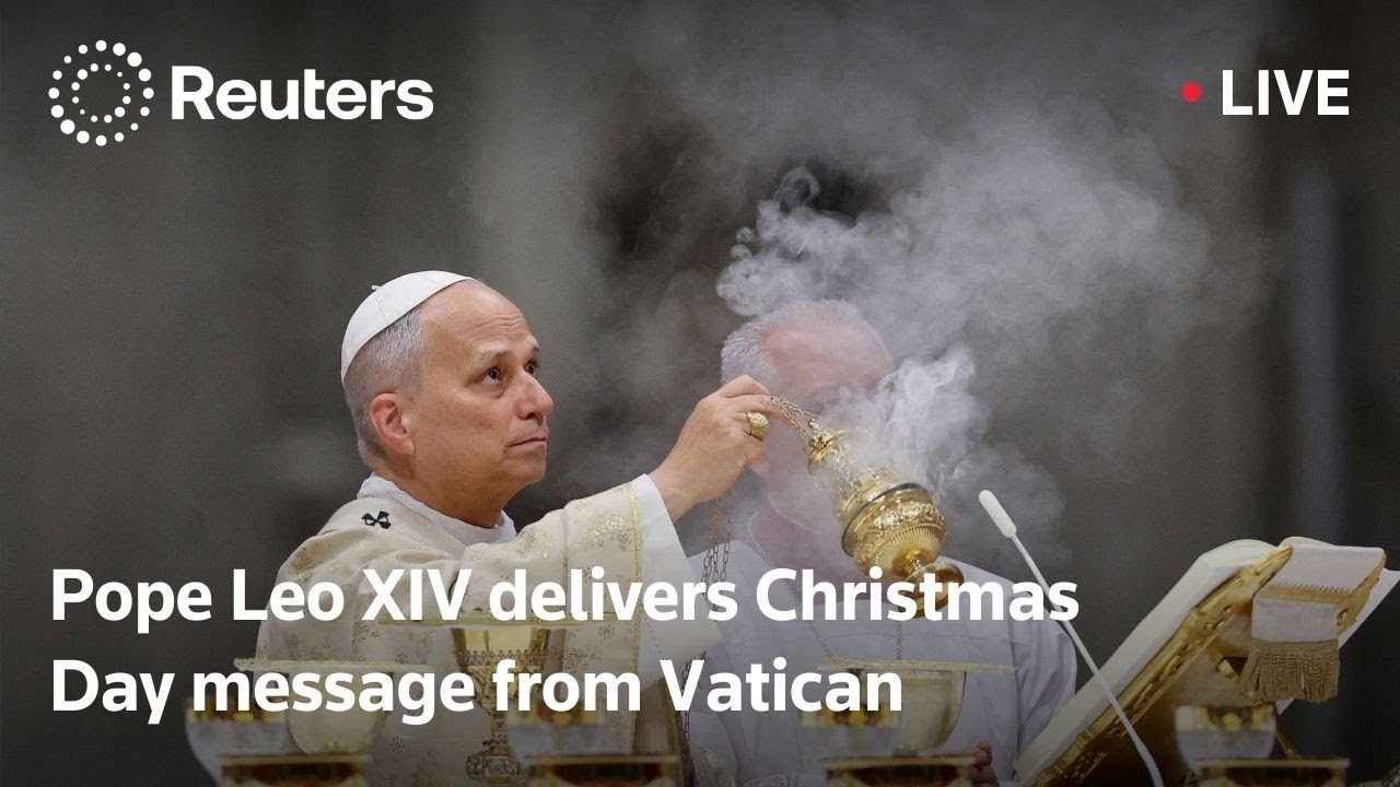 LIVE: Pope leads Christmas mass from Vatican