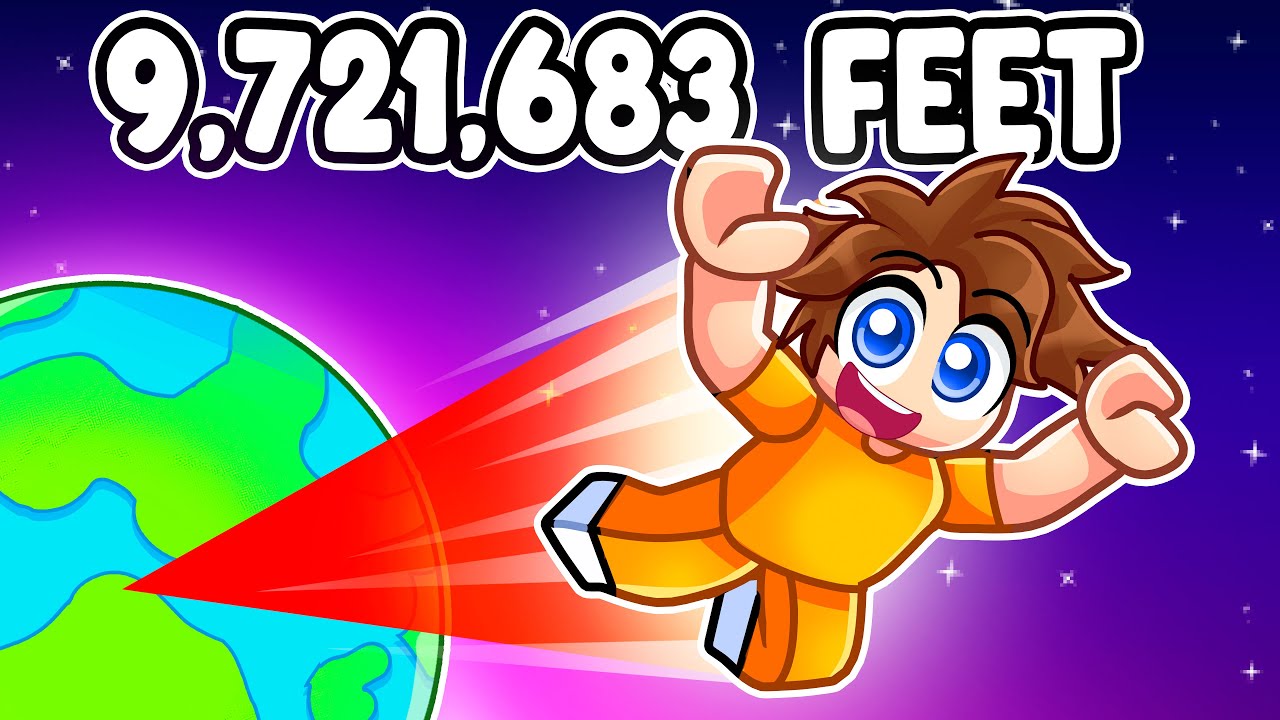Прыжок на 9 721 683 МЕТРА в Roblox!