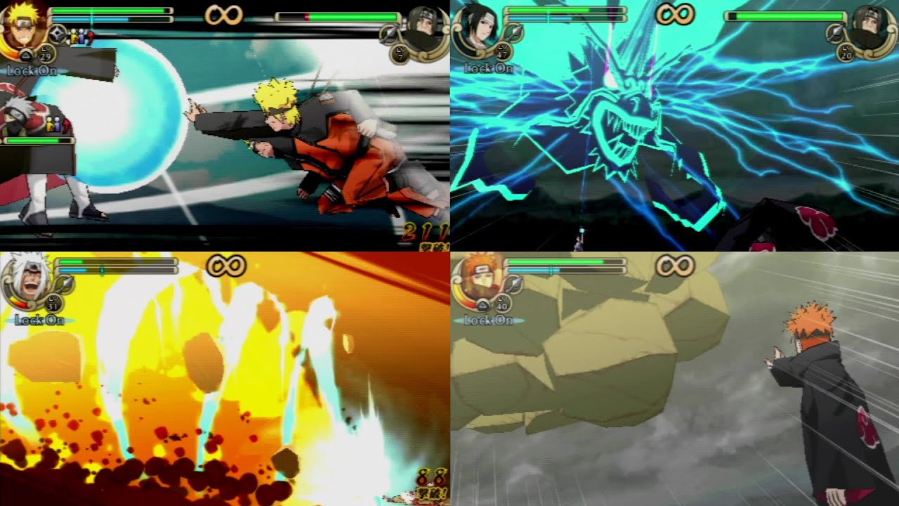 NARUTO ナルト 疾風伝 ナルティメットインパクト - 全奥義集　Naruto Shippuden: Ultimate Ninja Impact - All Special techniques