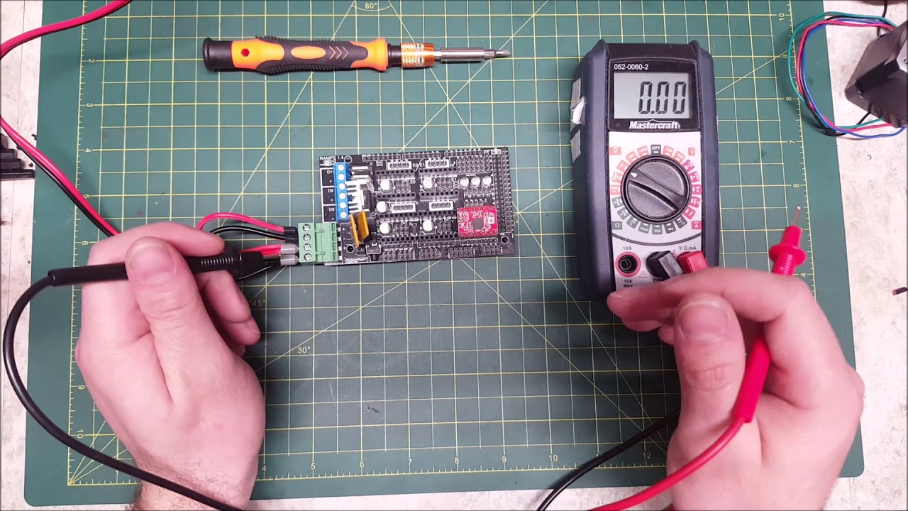 Measuring Vref and setting current