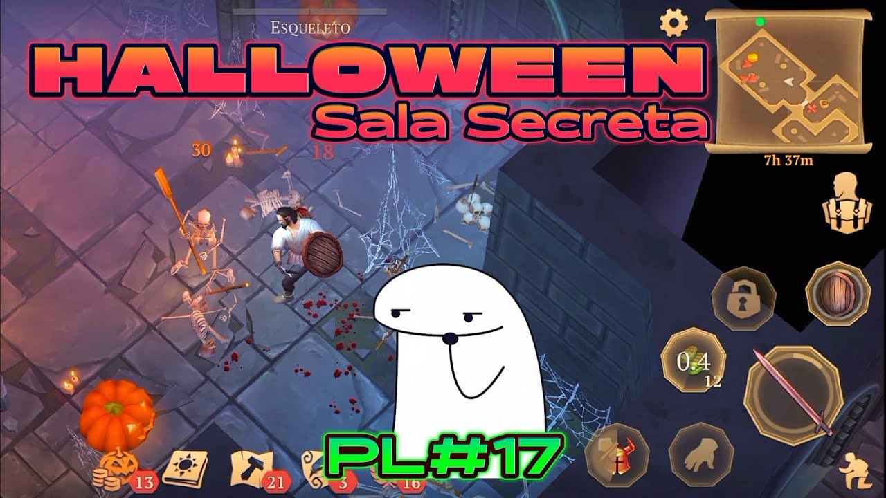 GRIM SOUL 🎃PL#17 EVENTO DE HALLOWEEN sala secreta😱 | GamePlay / En Español