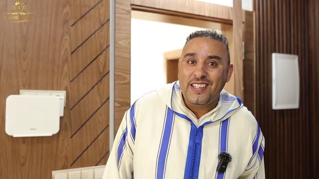 صالون هموي في مدينة سلا الجديدة  و 2023 habillage mural عند rachid rabat 😍❤️