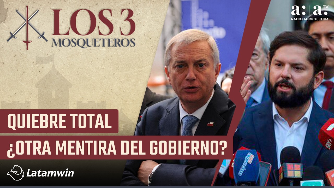 Los Tres Mosqueteros -  Quiebre total: ¿Otra mentira del Gobierno? - Radio Agricultura